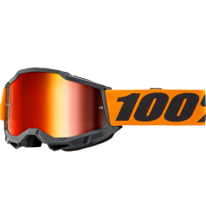 Máscara 100% Accuri 2 Naranja Lente Rojo |26013476|