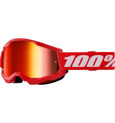 Máscara 100% Strata 2 Rojo Lente Rojo |26013495|