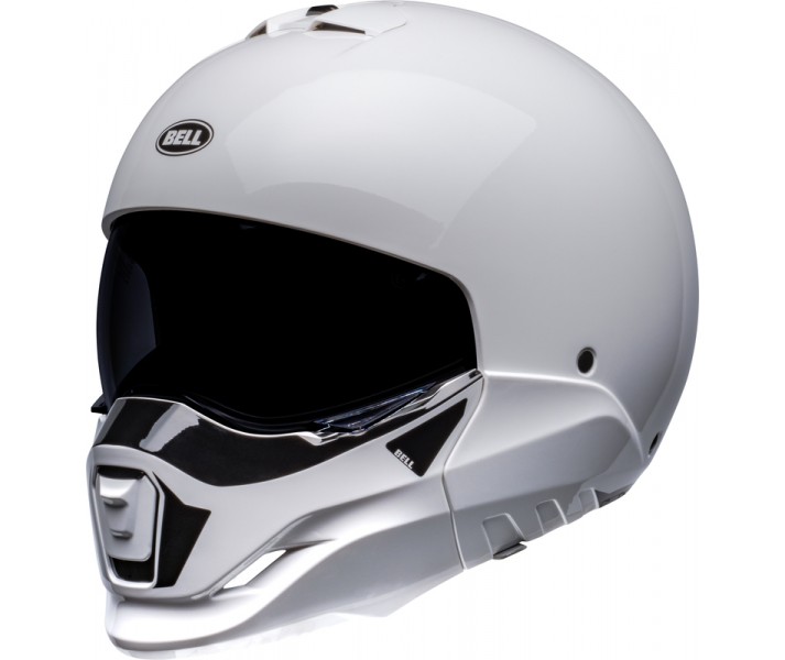 Casco Bell Broozer Duplet Blanco Brillo |800795201|