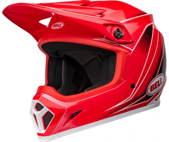 Casco Bell Mx-9 Mips Zone Rojo Brillo |800796600|