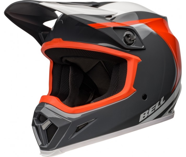 Casco Bell Mx-9 Mips Dart Carbon Naranja Brillo |800796500|