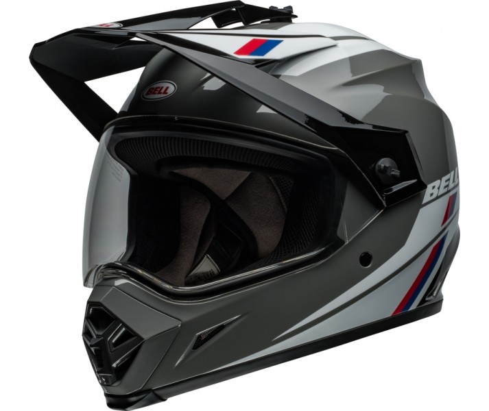 Casco Bell Mx-9 Adventure Mips Alpine Nardo Negro Brillo |800797001|