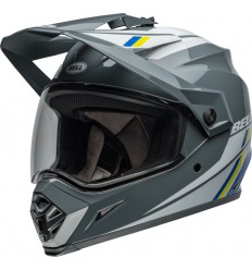 Casco Bell Mx-9 Adventure Mips Alpine Carbon Plata Brillo |800797000|