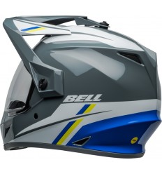 Casco Bell Mx-9 Adventure Mips Alpine Carbon Plata Brillo |800797000|