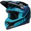 Casco Bell Moto-9S Flex Sprite Negro Brillo Azul |800749301|