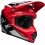 Casco Bell Moto-9S Flex Rail Rojo Blanco Brillo |800795800|