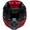 Casco Bell Mx-9 Mips Alter Ego Negro Brillo Rojo Mate |800796400|