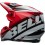 Casco Bell Moto-9S Flex Rail Rojo Blanco Brillo |800795800|