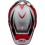 Casco Bell Moto-9S Flex Rail Rojo Blanco Brillo |800795800|