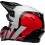 Casco Bell Moto-9S Flex Hello Cousteau Stripes Blanco Brillo Rojo