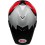 Casco Bell Moto-9S Flex Hello Cousteau Stripes Blanco Brillo Rojo