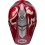 Casco Bell Moto-9S Flex Ferrandis Méchant Rojo Plata Brillo|800796000|