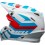 Casco Bell Moto-9S Flex Banshee Blanco Brillo Rojo |800774801|