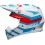 Casco Bell Moto-9S Flex Banshee Blanco Brillo Rojo |800774801|