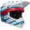 Casco Bell Moto-9S Flex Banshee Blanco Brillo Rojo |800774801|