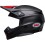 Casco Bell Moto-10 Spherical Satin Negro Brillo Rojo |800748301|