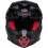 Casco Bell Moto-10 Spherical Satin Negro Brillo Rojo |800748301|