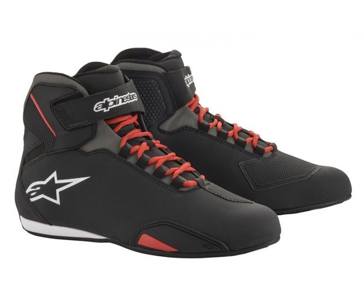 Zapatillas Alpinestars Sektor Negro Rojo |2515518-13|