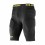 Pantalon Compresivo Evs Tug Impact Short Negro |TUGBOTIMPBK|