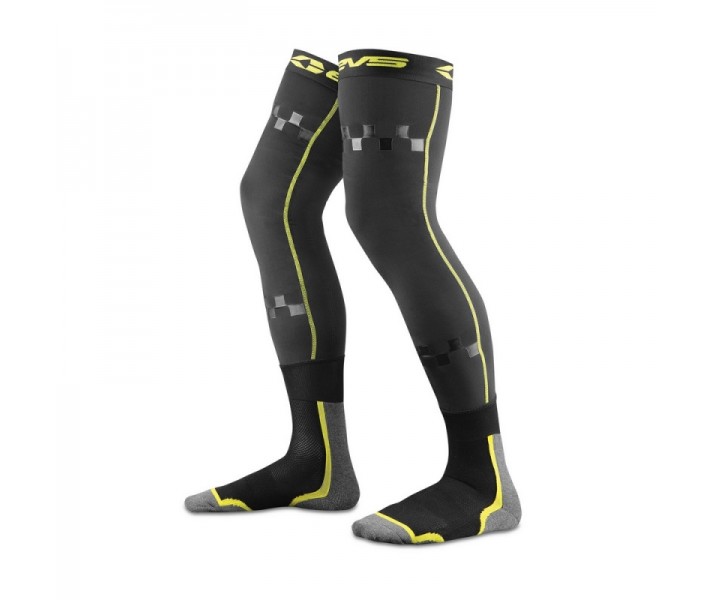 Calcetines Evs Fusion Combo Amarillo Fluor Negro |FSNHIVIZ|