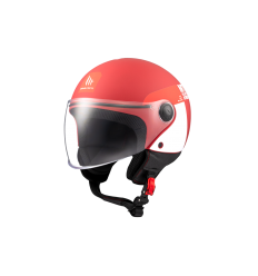 Casco Mt Street S Inboard C5 Rojo Blanco Mate |1338A1125310|