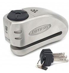Candado Moto Disco Antirrobo Artago32S Sensor Alarma Ref 32