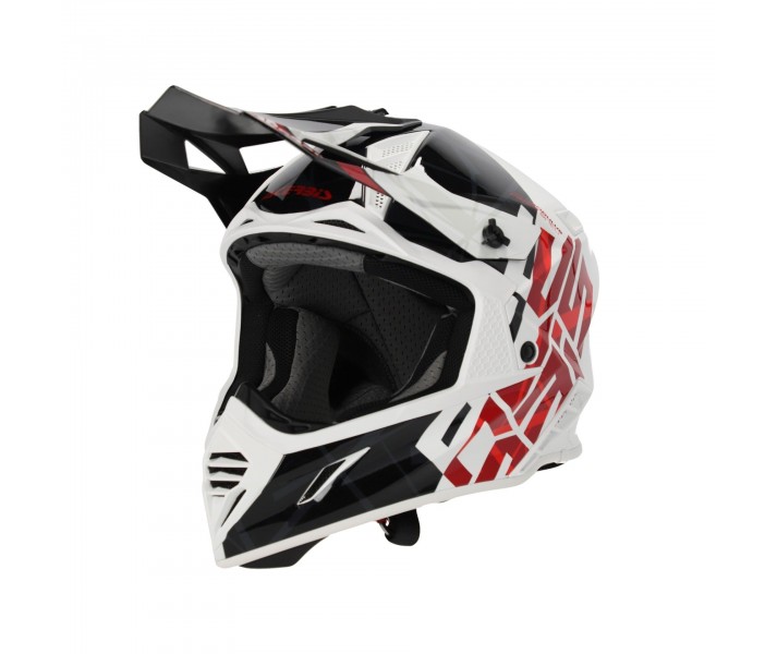 Casco Acerbis X-Track 22-06 Negro Blanco, 0025032.315