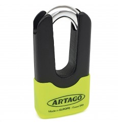 Candado Moto Disco Antirrobo Artago 69 X Amarillo |69X|