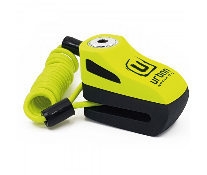 Candado Urban Disc ø5,5 Universal Moto/Scooter Amarillo |UR955Y|