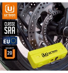 Candado Urban U Ø 18 Homologado Sra 85X300 Amarillo |UR85300Y|