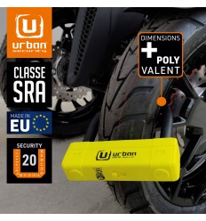 Candado Moto U Urban 120X125 Sra |UR120125|