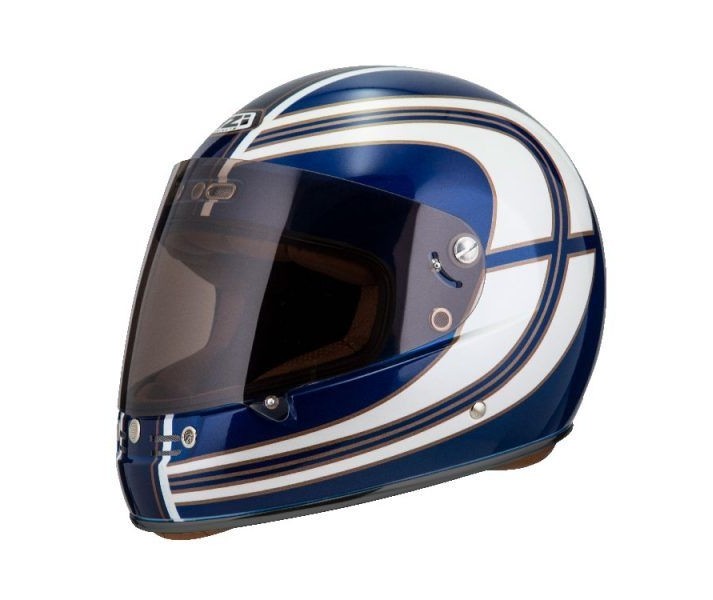 Casco Nzi Street Track 4 Doublet Azul Brillo |050401A152|