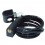 Candado Moto Urban Security Maxton Cable Espiral+Soporte Ø 8 - 150cm |450/P|