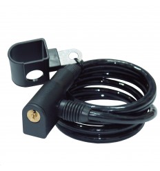 Candado Moto Urban Security Maxton Cable Espiral+Soporte Ø 8 - 150cm |450/P|