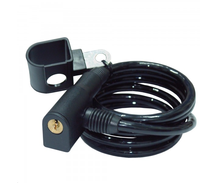 Candado Moto Urban Security Maxton Cable Espiral+Soporte Ø 8 - 150cm |450/P|
