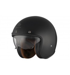 Casco Mt Le Mans 2 Sv S Solid A1 Negro Brillo |13390000115|