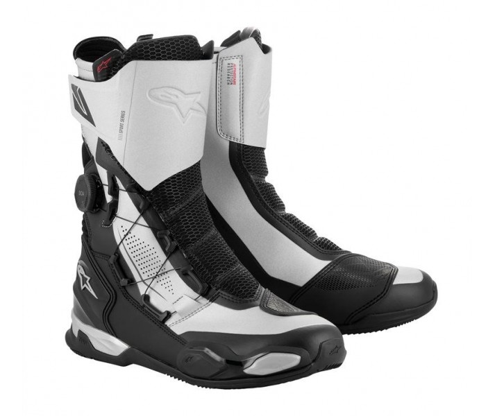 Botas Alpinestars Sp-X Boa Negro Plata |2222024-119|