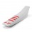 Funda Asiento Onegripper Ribbed Blanco Rojo /OGSC02-WHRDRD/