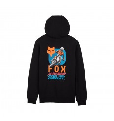 Sudadera Fox Con Capucha Circuito Fox x Pro Negro |32106-001|