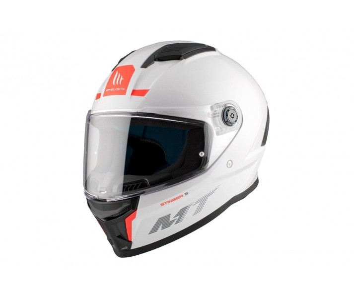 Casco MT Stinger 2 Solid Blanco Perla Blanco |13340000001|