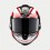 Casco Alpinestars Supertech R10 Element Negro Carbón Rojo Blanco Brillo