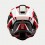 Casco Alpinestars Supertech R10 Element Negro Carbón Rojo Blanco Brillo