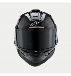 Casco Alpinestars Supertech R10 Solid Negro Carbón Mate brillo