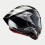 Casco Alpinestars Supertech R10 Element Negro Carbon Plata Brillo