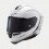 Casco Alpinestars Supertech R10 Solid Blanco Brillo Negro Mate |8200124-2170|