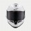 Casco Alpinestars Supertech R10 Solid Blanco Brillo Negro Mate |8200124-2170|