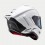 Casco Alpinestars Supertech R10 Solid Blanco Brillo Negro Mate |8200124-2170|