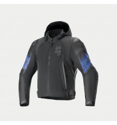 Chaqueta Alpinestars Zaca Air Venom Wp Negro Azul |3303224-173|