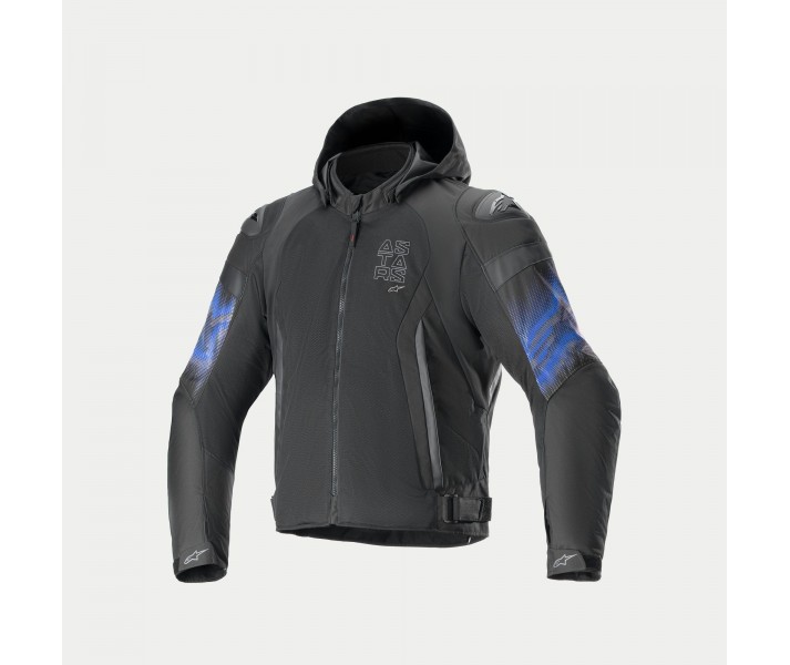 Chaqueta Alpinestars Zaca Air Venom Wp Negro Azul |3303224-173|