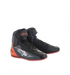 Botas Alpinestars Faster-3 Negro Gris Rojo |2510219-1130|